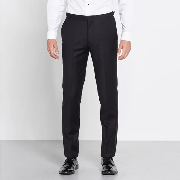 BLK TUX Notch Lapel tuxedo pant - Picture 2 of 7